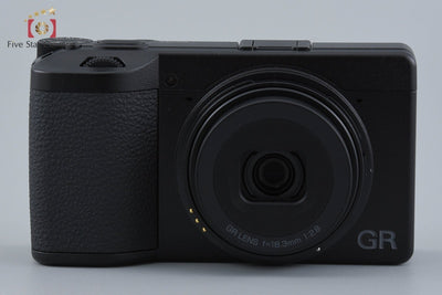 【中古】RICOH リコー GR IV コンパクトデジタルカメラ シャッター回数僅少 元箱付き