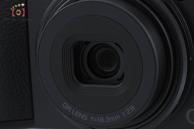【中古】RICOH リコー GR IV コンパクトデジタルカメラ シャッター回数僅少 元箱付き