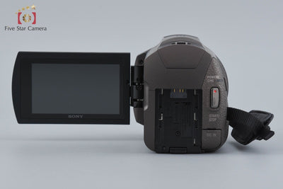 【中古】SONY ソニー HANDYCAM FDR-AX45 ブロンズブラウン ビデオカメラ 多言語対応