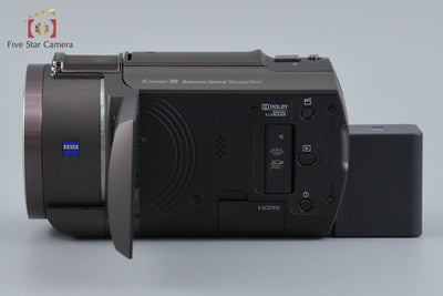 【中古】SONY ソニー HANDYCAM FDR-AX45 ブロンズブラウン ビデオカメラ 多言語対応