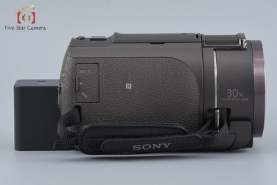 【中古】SONY ソニー HANDYCAM FDR-AX45 ブロンズブラウン ビデオカメラ 多言語対応
