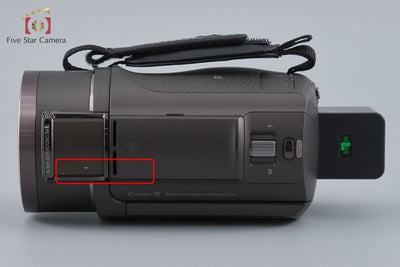 【中古】SONY ソニー HANDYCAM FDR-AX45 ブロンズブラウン ビデオカメラ 多言語対応