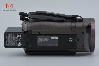 【中古】SONY ソニー HANDYCAM FDR-AX45 ブロンズブラウン ビデオカメラ 多言語対応