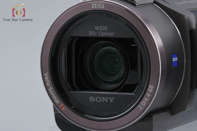 【中古】SONY ソニー HANDYCAM FDR-AX45 ブロンズブラウン ビデオカメラ 多言語対応