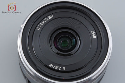 【中古】SONY ソニー E 16mm f/2.8 SEL16F28 + VCL-ECU1 ウルトラワイドコンバーター