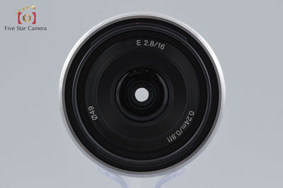 【中古】SONY ソニー E 16mm f/2.8 SEL16F28 + VCL-ECU1 ウルトラワイドコンバーター