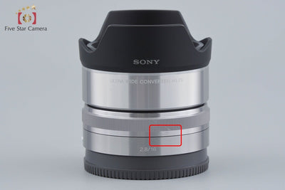【中古】SONY ソニー E 16mm f/2.8 SEL16F28 + VCL-ECU1 ウルトラワイドコンバーター