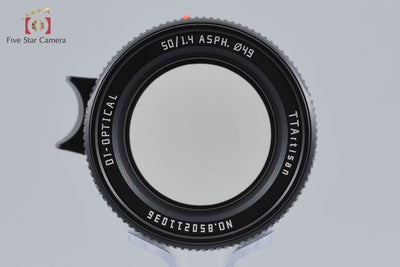 【中古】銘匠光学 TTArtisan 50mm f/1.4 ASPH. ライカMマウント 元箱付き