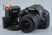 【中古】Canon キヤノン EOS Kiss X50 18-55 レンズキット ブラック シャッター回数僅少