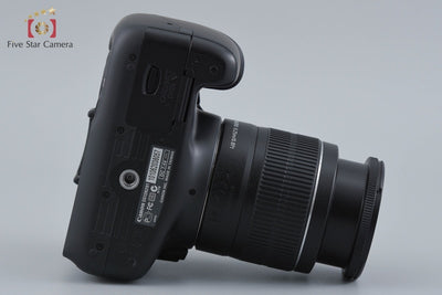 【中古】Canon キヤノン EOS Kiss X50 18-55 レンズキット ブラック シャッター回数僅少