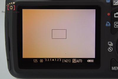 【中古】Canon キヤノン EOS Kiss X50 18-55 レンズキット ブラック シャッター回数僅少