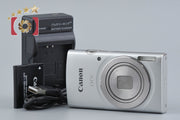 【中古】Canon キヤノン IXY 180 シルバー コンパクトデジタルカメラ