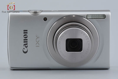 【中古】Canon キヤノン IXY 180 シルバー コンパクトデジタルカメラ