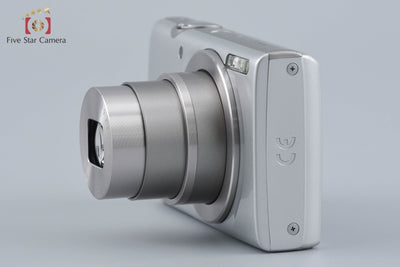 【中古】Canon キヤノン IXY 180 シルバー コンパクトデジタルカメラ