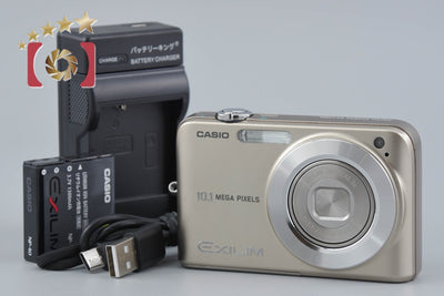 【中古】Casio カシオ EXILIM ZOOM EX-Z1080 ゴールド コンパクトデジタルカメラ