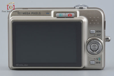 【中古】Casio カシオ EXILIM ZOOM EX-Z1080 ゴールド コンパクトデジタルカメラ