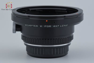 [Used] PENTAX 6x7 Lens to K-Mount Adapter