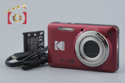 【中古】KODAK コダック PIXPRO FZ55 レッド コンパクトデジタルカメラ