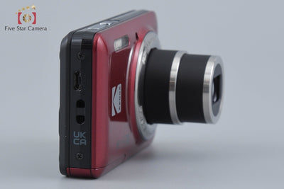 【中古】KODAK コダック PIXPRO FZ55 レッド コンパクトデジタルカメラ