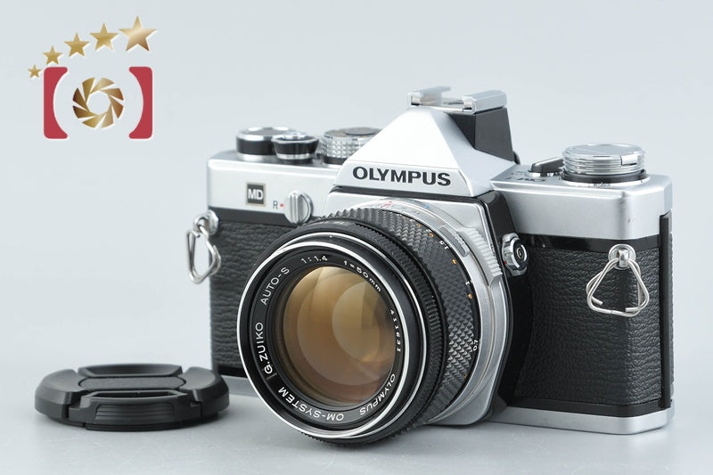 [Used] OLYMPUS OM-1 Silver + G.ZUIKO AUTO-S 50mm f/1.4