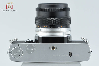 [Used] OLYMPUS OM-1 Silver + G.ZUIKO AUTO-S 50mm f/1.4