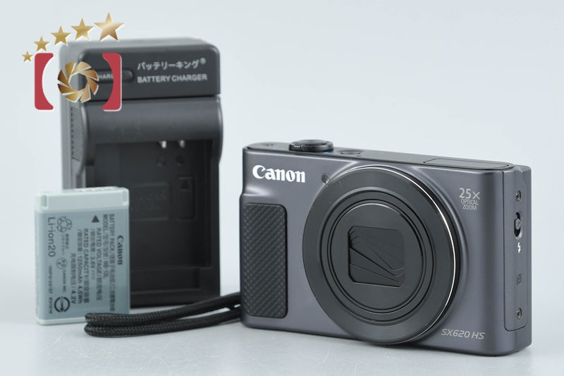 [Used] Canon PowerShot SX620 HS Black Compact Digital Camera