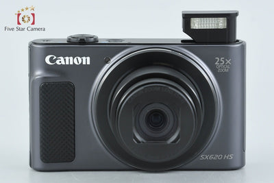 【中古】Canon キヤノン PowerShot SX620 HS ブラック コンパクトデジタルカメラ