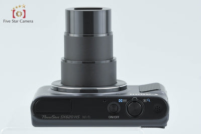【中古】Canon キヤノン PowerShot SX620 HS ブラック コンパクトデジタルカメラ