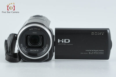 【中古】SONY ソニー HANDYCAM HDR-CX535 ブラック デジタルビデオカメラ
