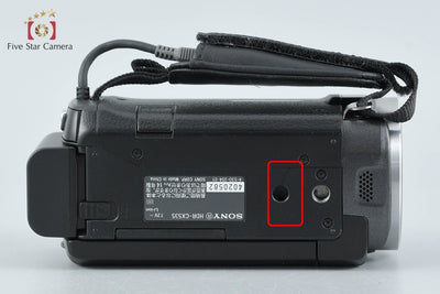 【中古】SONY ソニー HANDYCAM HDR-CX535 ブラック デジタルビデオカメラ