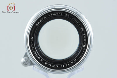 [Used] Canon 50mm f/1.8 L39 Leica Screw Mount