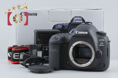 [Used] Canon EOS 5D Mark IV Digital SLR Camera with Original Box