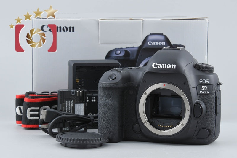 [Used] Canon EOS 5D Mark IV Digital SLR Camera with Original Box