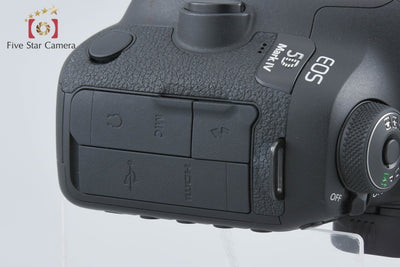 [Used] Canon EOS 5D Mark IV Digital SLR Camera with Original Box