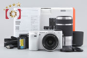 【中古】SONY ソニー α6000 ILCE-6000 ダブルズームレンズキット ホワイト シャッター回数僅少 元箱付き 多言語対応