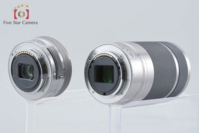 【中古】SONY ソニー α6000 ILCE-6000 ダブルズームレンズキット ホワイト シャッター回数僅少 元箱付き 多言語対応