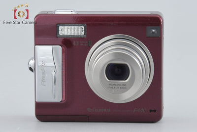 【中古】FUJIFILM 富士フイルム FINEPIX F440 ワインレッド コンパクトデジタルカメラ