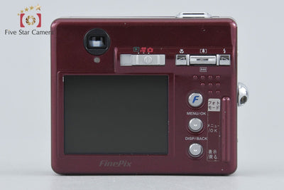 【中古】FUJIFILM 富士フイルム FINEPIX F440 ワインレッド コンパクトデジタルカメラ