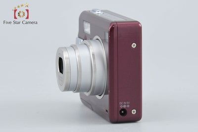 【中古】FUJIFILM 富士フイルム FINEPIX F440 ワインレッド コンパクトデジタルカメラ