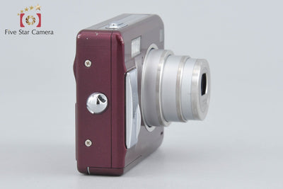【中古】FUJIFILM 富士フイルム FINEPIX F440 ワインレッド コンパクトデジタルカメラ
