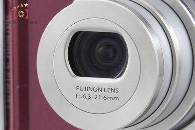 【中古】FUJIFILM 富士フイルム FINEPIX F440 ワインレッド コンパクトデジタルカメラ