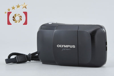 【中古】OLYMPUS オリンパス μ[mju:] ブラック コンパクトフィルムカメラ