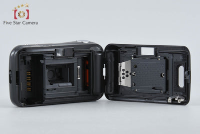 【中古】OLYMPUS オリンパス μ[mju:] ブラック コンパクトフィルムカメラ