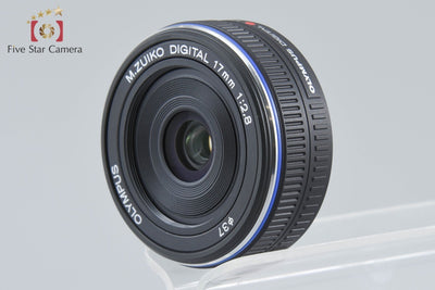 【中古】OLYMPUS オリンパス M.ZUIKO DIGITAL 17mm f/2.8 ブラック