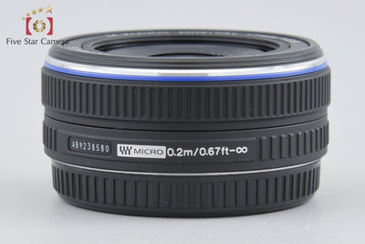 【中古】OLYMPUS オリンパス M.ZUIKO DIGITAL 17mm f/2.8 ブラック