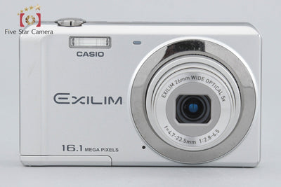 【中古】CASIO カシオ EXILIM EX-ZS6 シルバー コンパクトデジタルカメラ