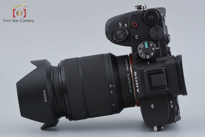 【中古】SONY ソニー α7IV ILCE-7M4 ズームレンズキット ブラック シャッター回数僅少 元箱付き