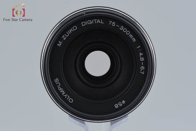 【中古】OLYMPUS オリンパス M.ZUIKO DIGITAL ED 75-300mm f/4.8-6.7 II 元箱付き