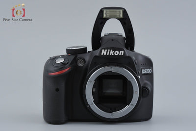 【中古】Nikon ニコン D3200 ダブルズームキット ブラック
