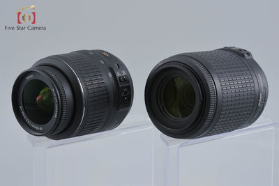 【中古】Nikon ニコン D3200 ダブルズームキット ブラック